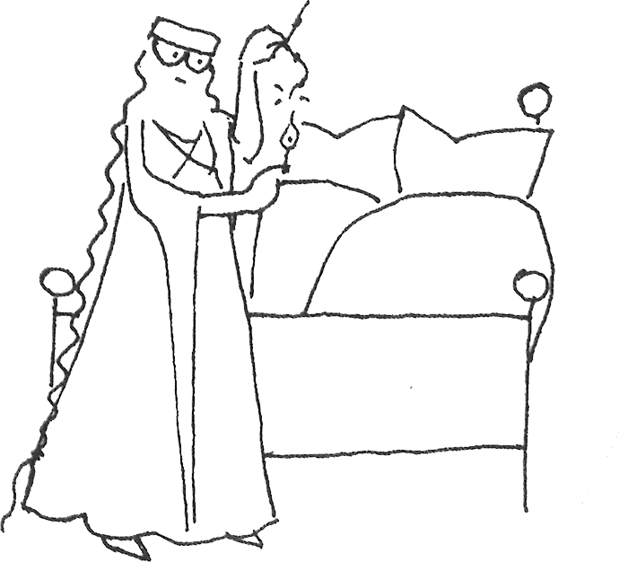 Die Legende vom Brautbett